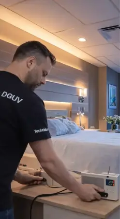 Geräteprüfung für elektrische Betriebsmittel in Pflegeheim, betreutes Wohnen und Pflegeeinrichtungen