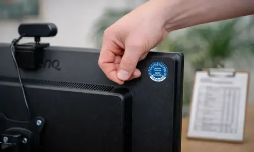 Prüfsiegel DGUV 3 Protokolierung bei Geräteprüfung