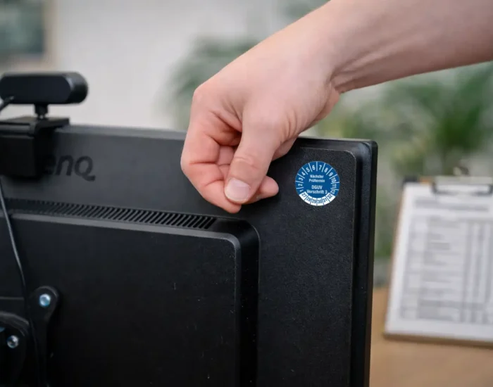 Prüfsiegel DGUV 3 Protokolierung bei Geräteprüfung